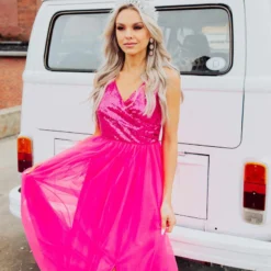 D & J Industries Playing Dress Up Dress - Pink Sale!