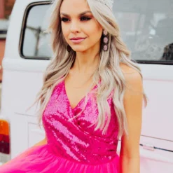 D & J Industries Playing Dress Up Dress - Pink Sale!