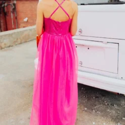 D & J Industries Playing Dress Up Dress - Pink Sale!