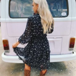 Southern Fried Chics Sale! Popping Lavender Dress - Black 12 Southern Fried Chics Sale! Popping Lavender Dress - Black