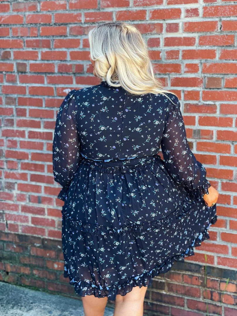 Southern Fried Chics Sale! Popping Lavender Dress - Black 7 Southern Fried Chics Sale! Popping Lavender Dress - Black