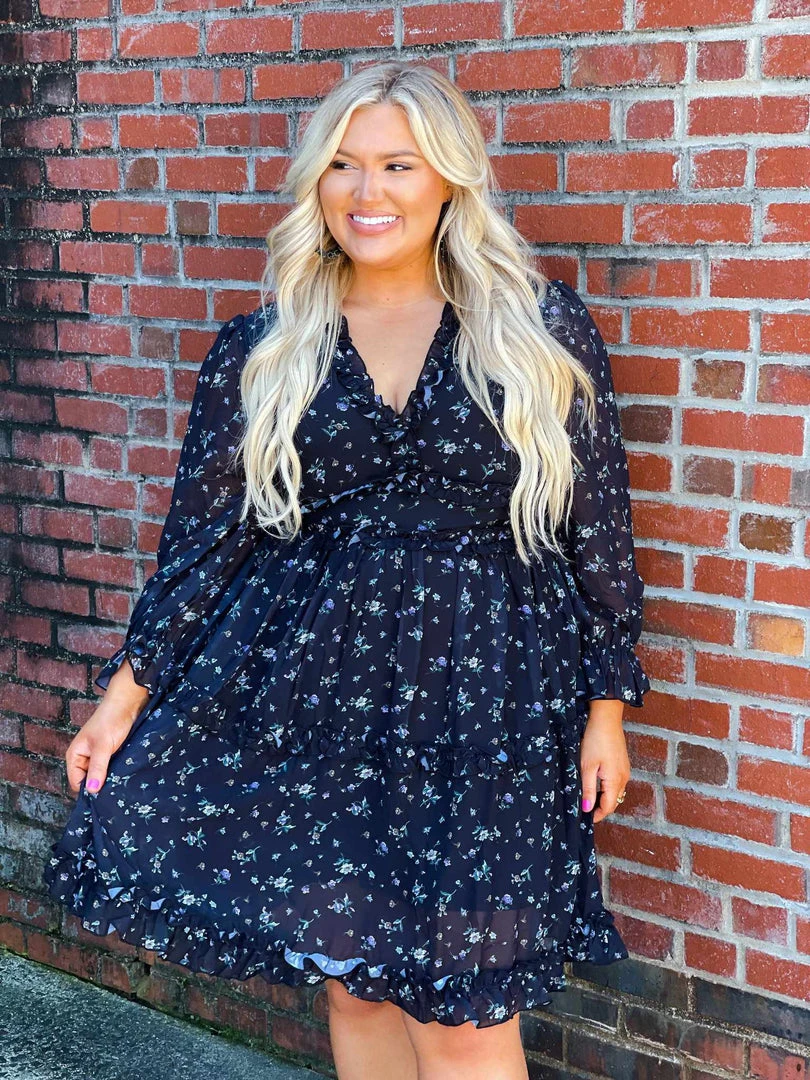 Southern Fried Chics Sale! Popping Lavender Dress - Black 8 Southern Fried Chics Sale! Popping Lavender Dress - Black