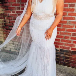 D & J Industries Pure Beauty Dress - White Bridal