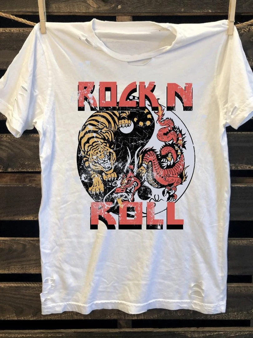 Country Deep Rock N Roll Distressed Tee Clothing 2 Country Deep Rock N Roll Distressed Tee Clothing