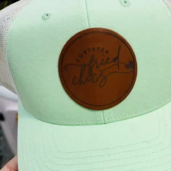 FayCo Accessories SFC Leather Patch Logo Hat - Mint
