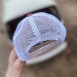 FayCo Accessories SFC Leather Patch Logo Hat - Pink