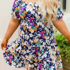 D & J Industries Co., LTD. PREORDER Navy Pushing Petals Dress Pre-Orders