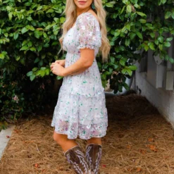 D & J Industies Co., LTD. PREORDER Flirty Floral Dress Pre-Orders 5 D & J Industies Co., LTD. PREORDER Flirty Floral Dress Pre-Orders