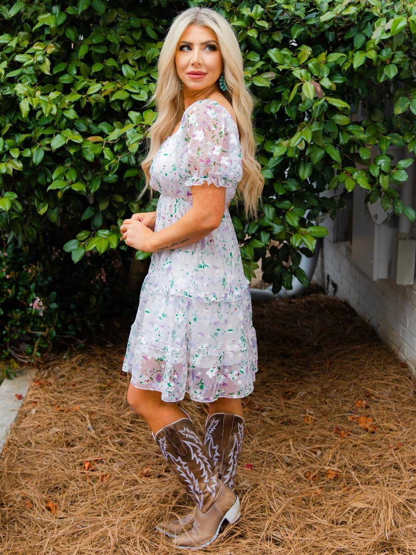 D & J Industies Co., LTD. PREORDER Flirty Floral Dress Pre-Orders 3 D & J Industies Co., LTD. PREORDER Flirty Floral Dress Pre-Orders