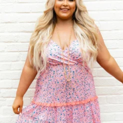 D & J Industries Co., LTD. Flirty Little Thing Lace Dress - Coral 9 D & J Industries Co., LTD. Flirty Little Thing Lace Dress - Coral