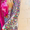 Dongguan Haohoo Clothing CO., Ltd PREORDER The Royal Sequin Duster - Rainbow