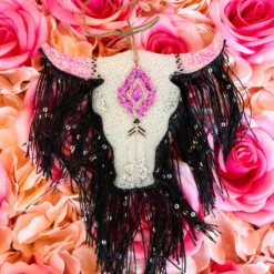 Southern Custom Designs Accessories Sassy Steer Fringe Freshie