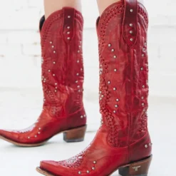 Lane Boots Cossette Boot By Lane - Smoldering Ruby New Arrivals