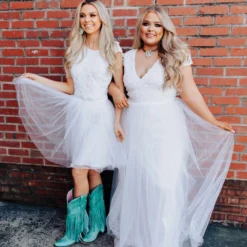 D & J Industries She's A Sweetheart Dress - White 15 D & J Industries She's A Sweetheart Dress - White