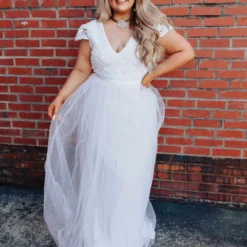 D & J Industries She's A Sweetheart Dress - White 17 D & J Industries She's A Sweetheart Dress - White