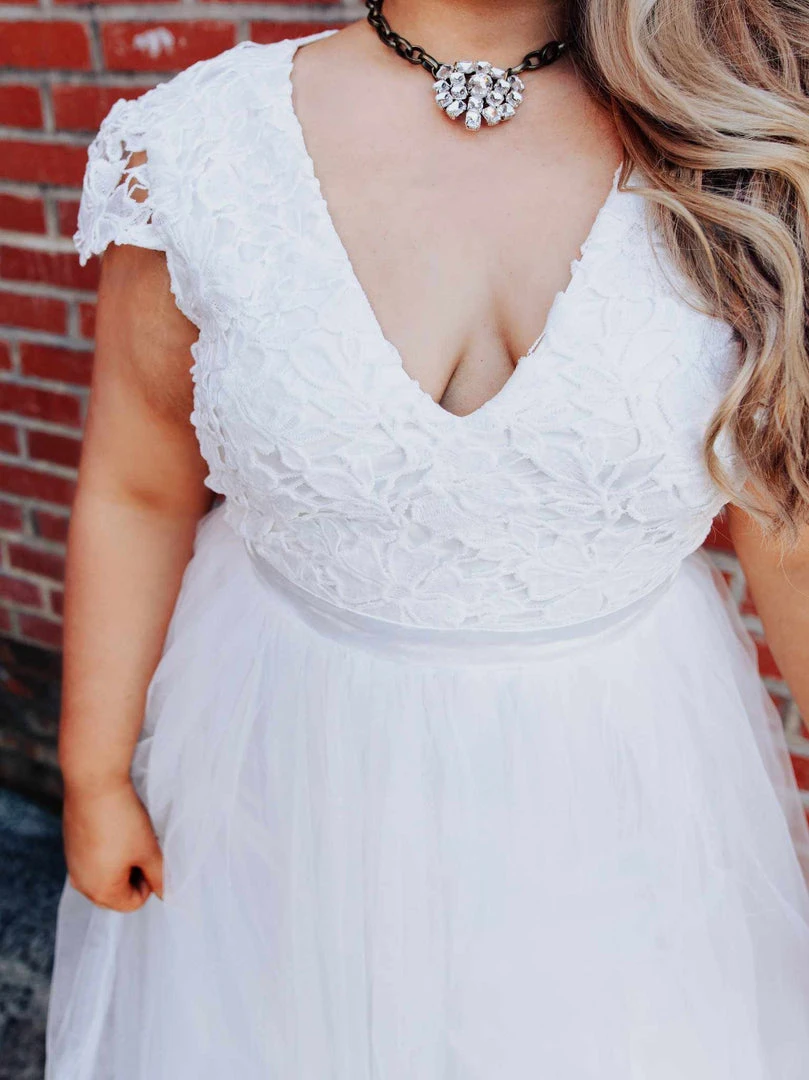 D & J Industries She's A Sweetheart Dress - White 9 D & J Industries She's A Sweetheart Dress - White