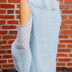 D & J Industries Tops She's Somethin' Top - Blue