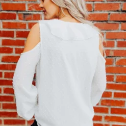 D & J Industries She's Somethin' Top - White