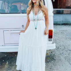 Dongguan Haohoo Clothing CO., Ltd Southbound Dress - White Dresses