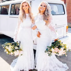 D & J Industries Special Moments Dress - White Bridal