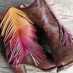 Lane Boots Spirit Animal Ankle Boot By Lane - Brown Footwear