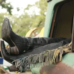 Lane Boots Spirit Animal Over The Knee Black Boots By Lane