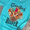 Buckin Barn Tees Stay Back Heifer Tee