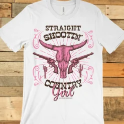 GTN Straight Shootin Country Girl Tee Clothing