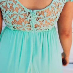 D & J Industries Summer Nights Dress - Mint 13 D & J Industries Summer Nights Dress - Mint