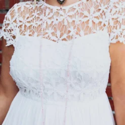 D & J Industries Sale! Summer Nights Dress - White