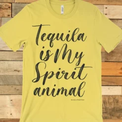 GTN Tequila Is My Spirit Animal Tee Clothing 19 GTN Tequila Is My Spirit Animal Tee Clothing