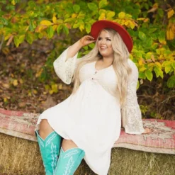 Southern Fried Chics Sale! The Delilah Bohemian Dress - CREAM 5 Southern Fried Chics Sale! The Delilah Bohemian Dress - CREAM