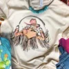 Miss Mud Pie The Fringed Cowgirl Tee Tees