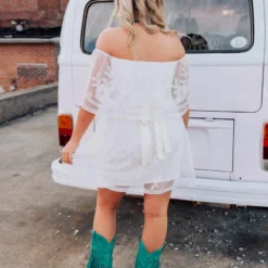 D & J Industries The Getaway Dress - White Sale! 9 D & J Industries The Getaway Dress - White Sale!