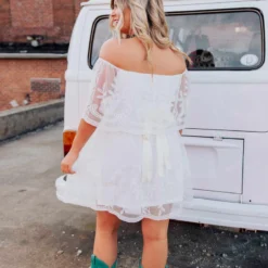 D & J Industries The Getaway Dress - White Sale! 10 D & J Industries The Getaway Dress - White Sale!