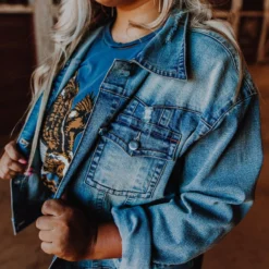 Southern Fried Chics The Jean Jacket - Light