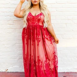 D & J Industries Clothing The Reona Dress - Wine