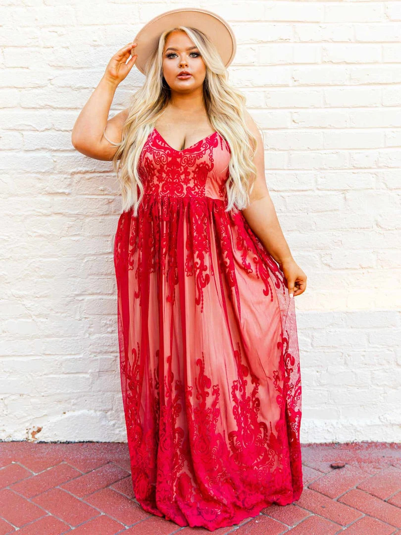 D & J Industries Clothing The Reona Dress - Wine 2 D & J Industries Clothing The Reona Dress - Wine