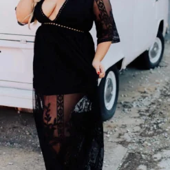 D & J Industries Sale! The Twyla Dress - Black