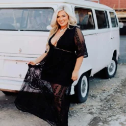 D & J Industries Sale! The Twyla Dress - Black