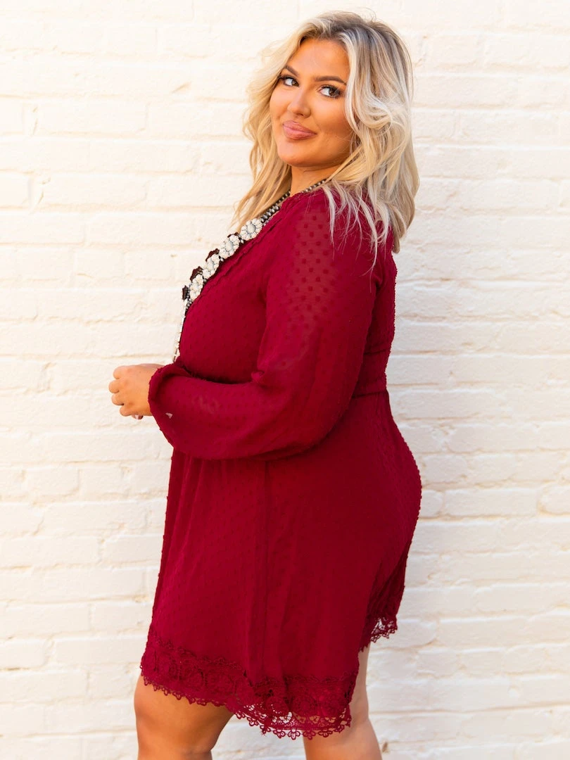 D & J Industries This One's For The Ladies Dress - Cherry Red Sale! 2 D & J Industries This One's For The Ladies Dress - Cherry Red Sale!