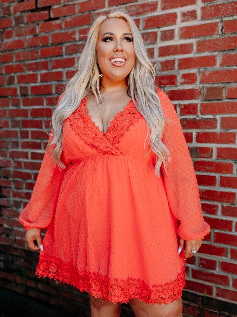 D & J Industries This One's For The Ladies Dress - Rust Sale! 4 D & J Industries This One's For The Ladies Dress - Rust Sale!