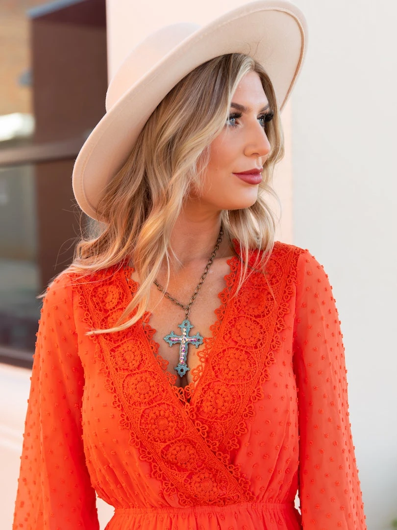 D & J Industries This One's For The Ladies Dress - Rust Sale! 5 D & J Industries This One's For The Ladies Dress - Rust Sale!