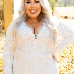 D & J Industries Tie The Knot Dress With Train