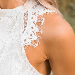Southern Fried Chics Bridal To Have And To Hold Lace Dress - Ivory