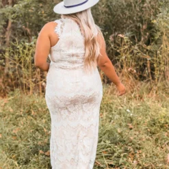 Southern Fried Chics Bridal To Have And To Hold Lace Dress - Ivory