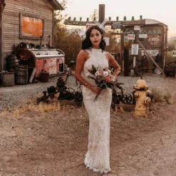 Southern Fried Chics Bridal To Have And To Hold Lace Dress - Ivory