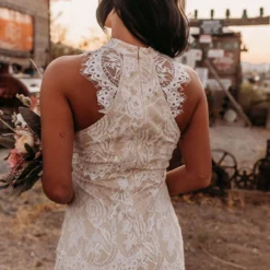 Southern Fried Chics Bridal To Have And To Hold Lace Dress - Ivory