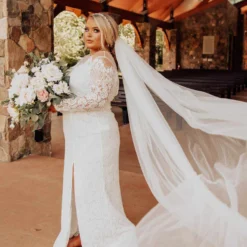 D & J Industries Bridal Tonight We Dance Dress - White