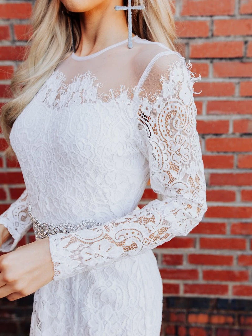 D & J Industries Bridal Tonight We Dance Dress - White 8 D & J Industries Bridal Tonight We Dance Dress - White